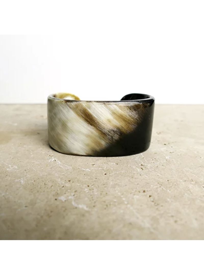 Bracelet Femme - Manchette - Corne de Vache - Bat